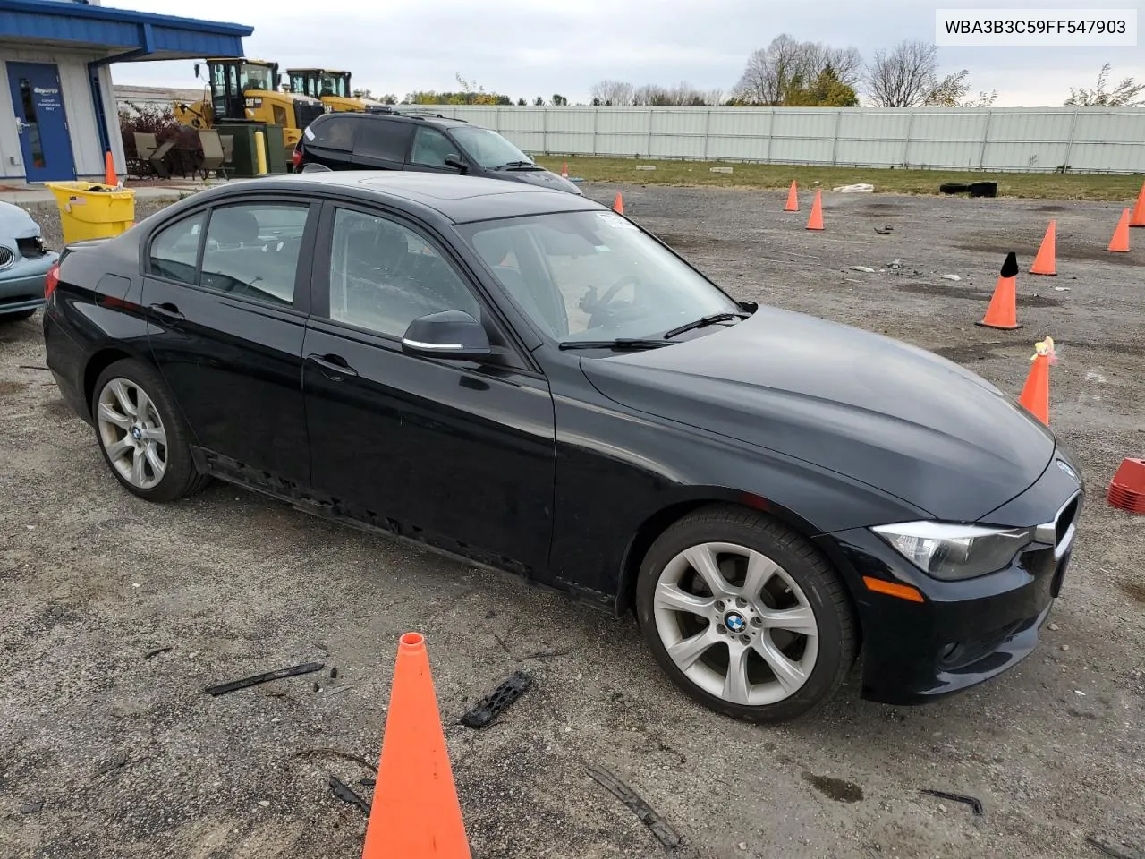 2015 BMW 328 Xi VIN: WBA3B3C59FF547903 Lot: 77754504