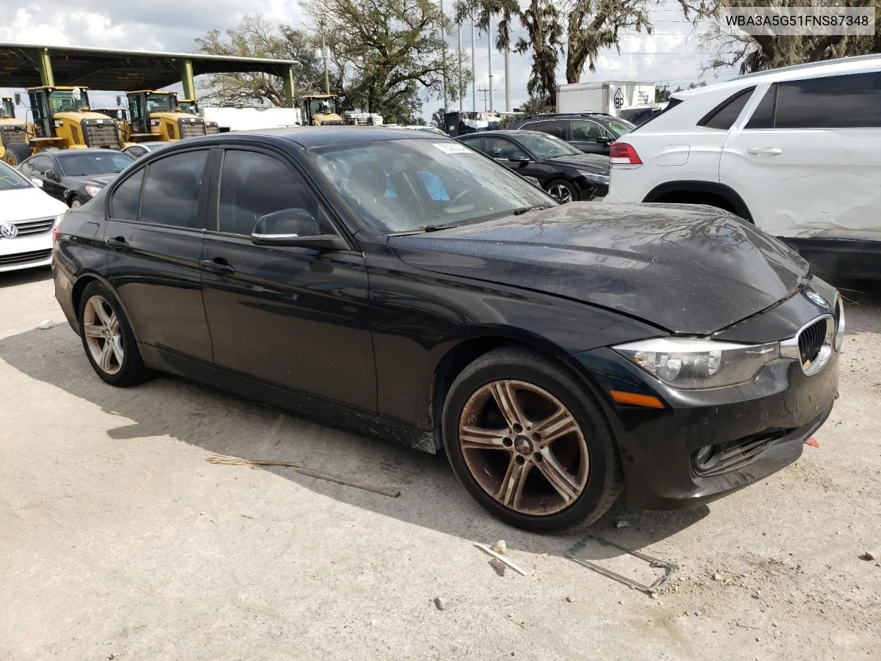 2015 BMW 328 I VIN: WBA3A5G51FNS87348 Lot: 78080334