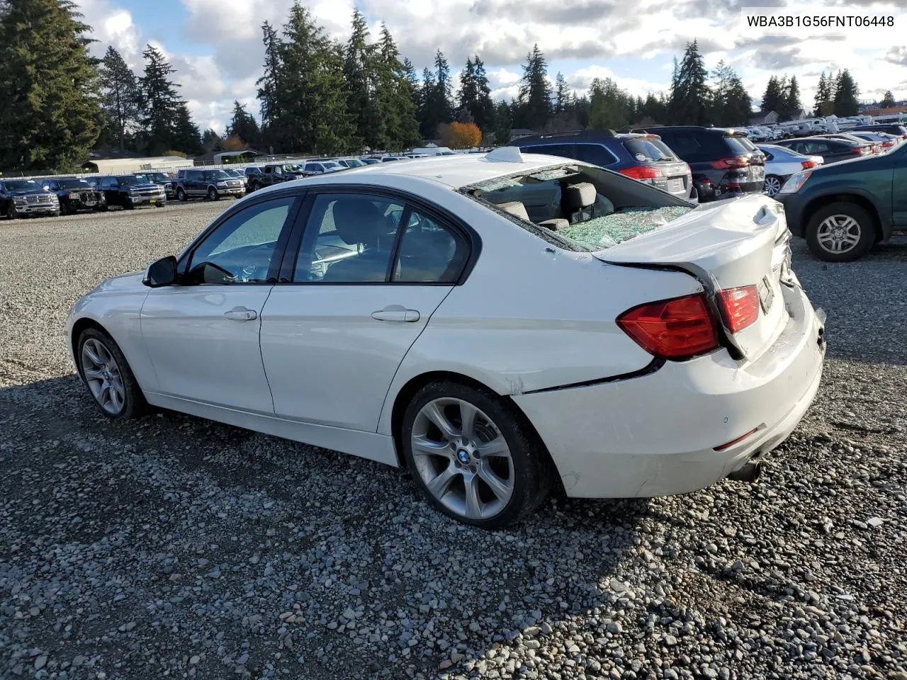 2015 BMW 320 I VIN: WBA3B1G56FNT06448 Lot: 78096104