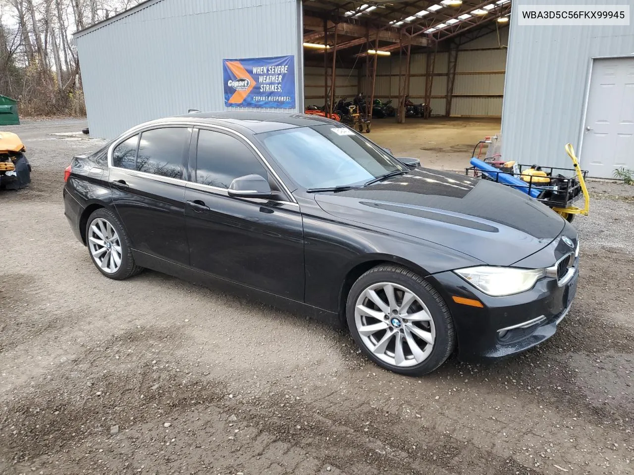 2015 BMW 328 D xDrive VIN: WBA3D5C56FKX99945 Lot: 78424474