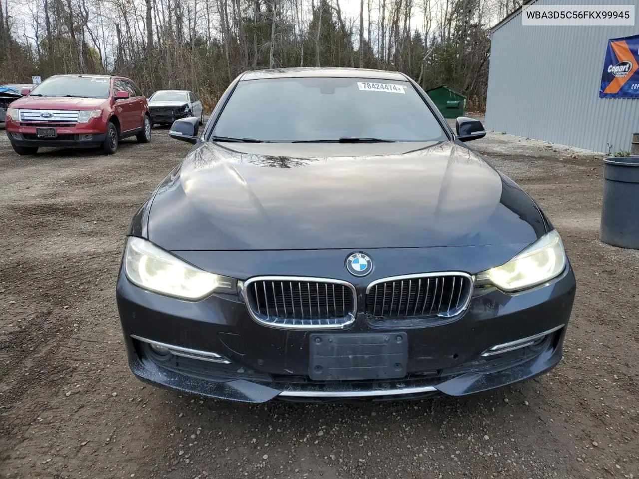 2015 BMW 328 D xDrive VIN: WBA3D5C56FKX99945 Lot: 78424474