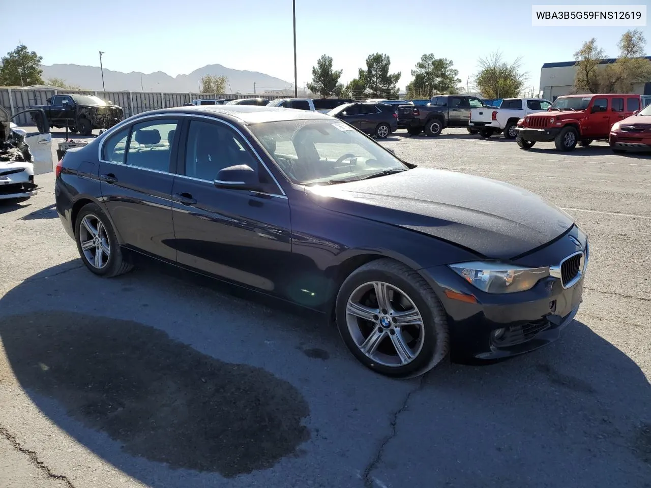 2015 BMW 328 Xi Sulev VIN: WBA3B5G59FNS12619 Lot: 78671164