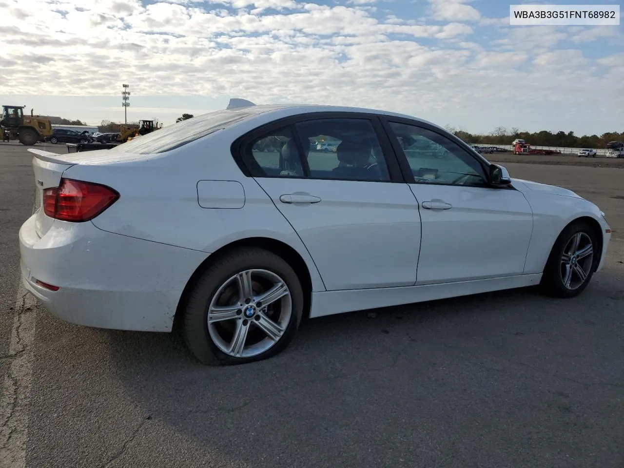 2015 BMW 328 Xi VIN: WBA3B3G51FNT68982 Lot: 78854964