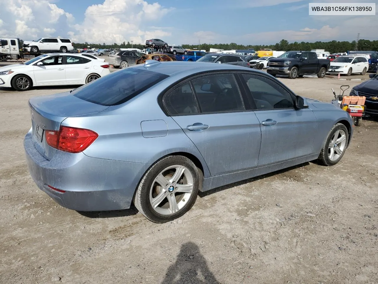 2015 BMW 320 I VIN: WBA3B1C56FK138950 Lot: 78905294