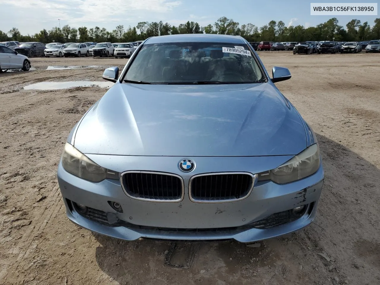 2015 BMW 320 I VIN: WBA3B1C56FK138950 Lot: 78905294