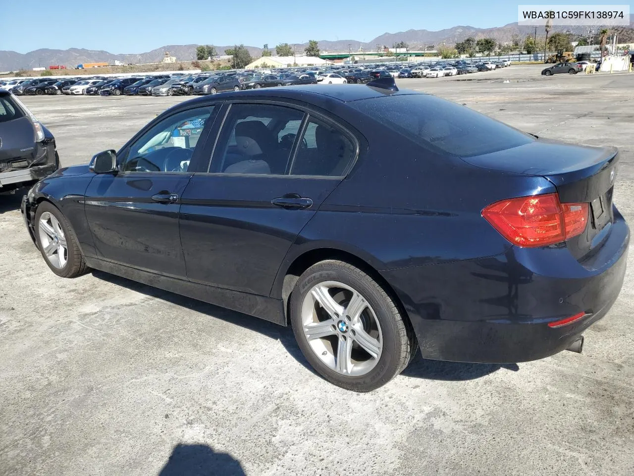 2015 BMW 320 I VIN: WBA3B1C59FK138974 Lot: 79079474