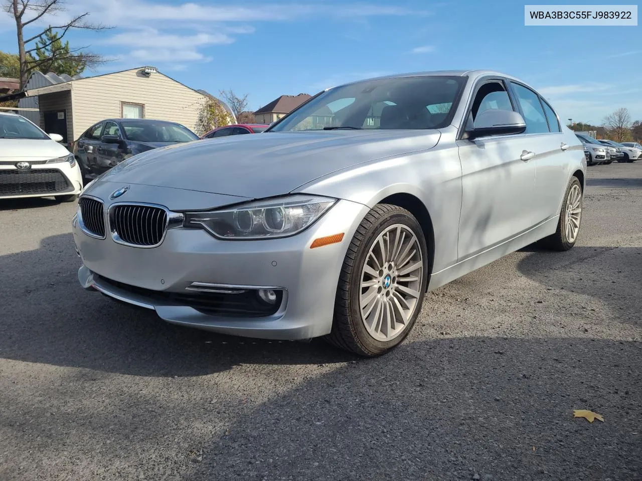 2015 BMW 328 Xi VIN: WBA3B3C55FJ983922 Lot: 79086934