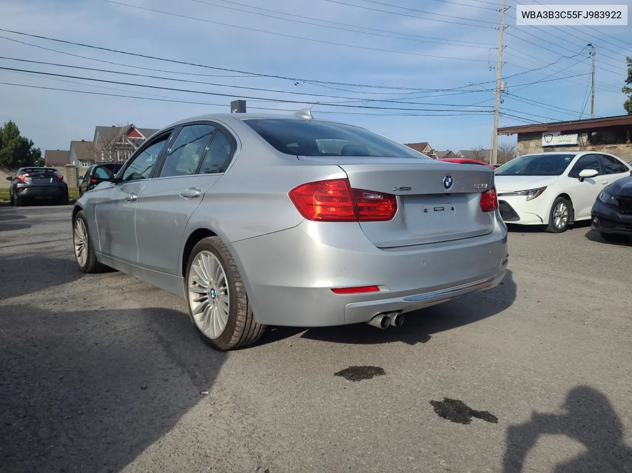 2015 BMW 328 Xi VIN: WBA3B3C55FJ983922 Lot: 79086934