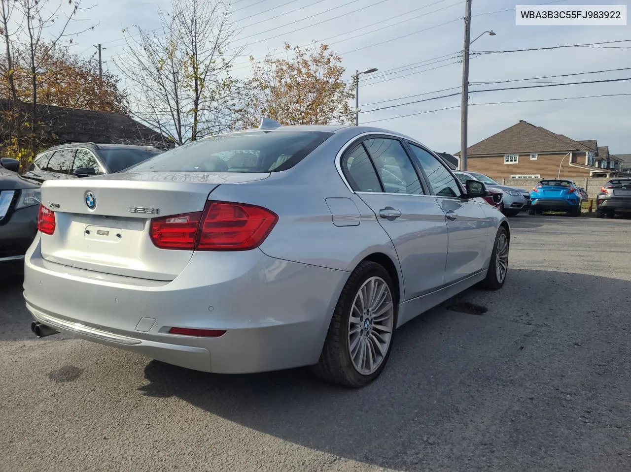 2015 BMW 328 Xi VIN: WBA3B3C55FJ983922 Lot: 79086934