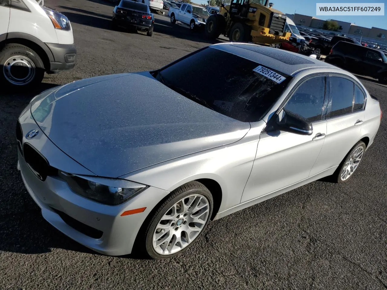 2015 BMW 328 I VIN: WBA3A5C51FF607249 Lot: 79251344