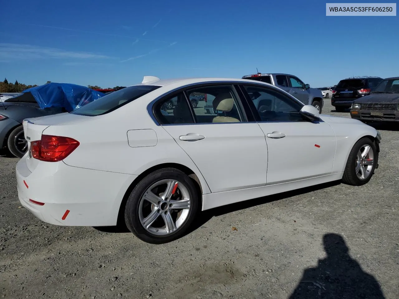 2015 BMW 328 I VIN: WBA3A5C53FF606250 Lot: 79466794