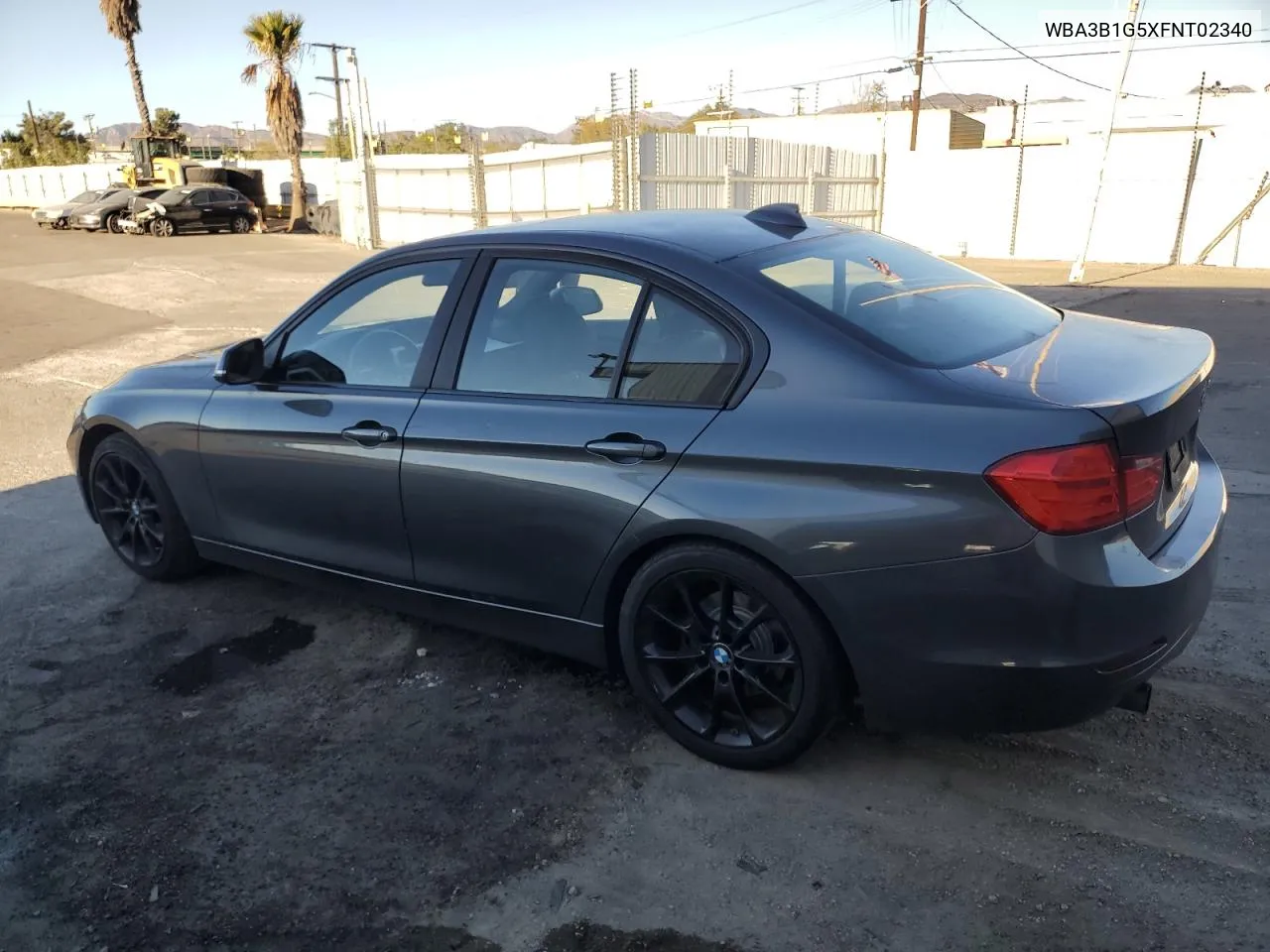 2015 BMW 320 I VIN: WBA3B1G5XFNT02340 Lot: 79691214