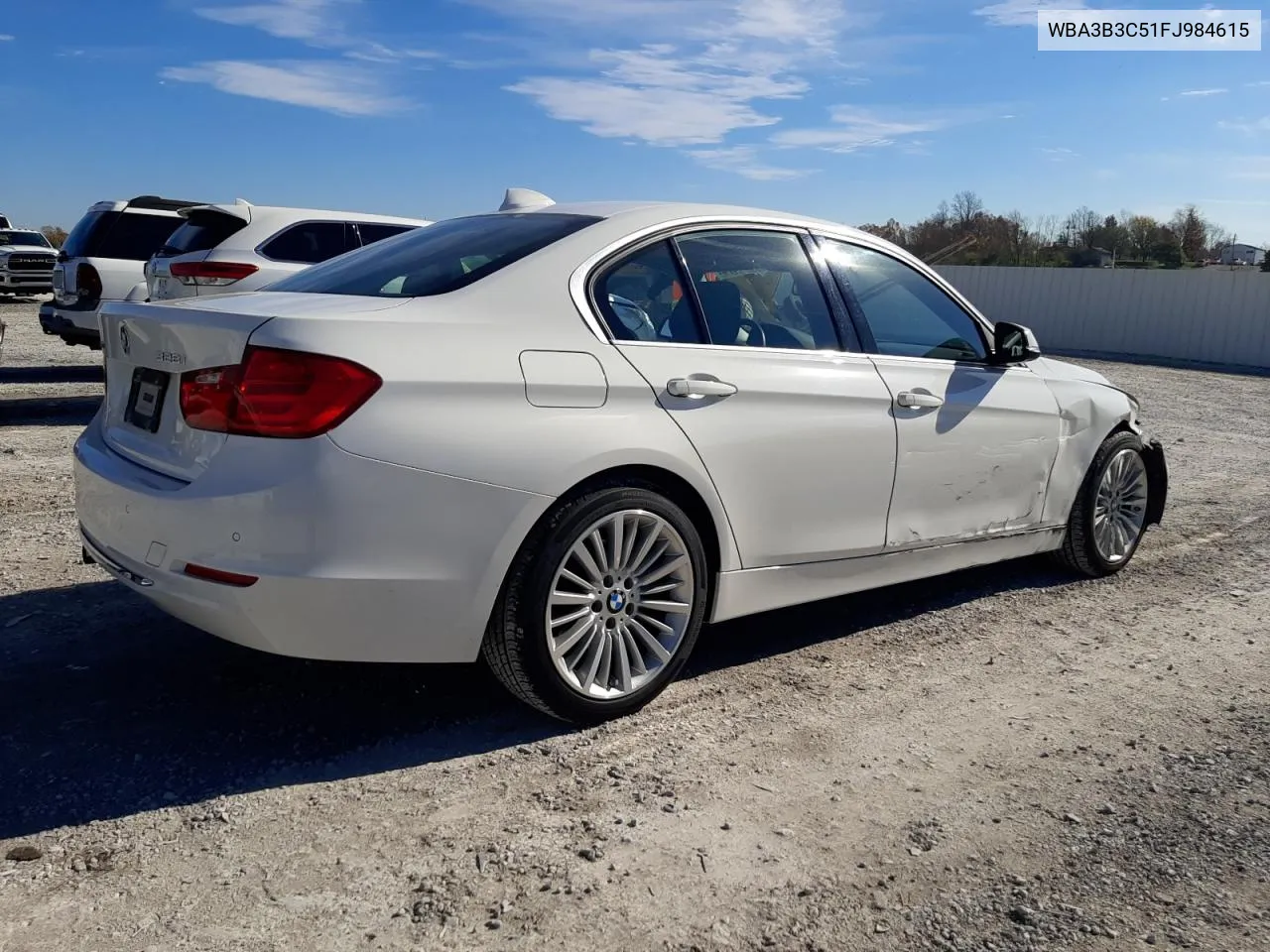 2015 BMW 328 Xi VIN: WBA3B3C51FJ984615 Lot: 79844474