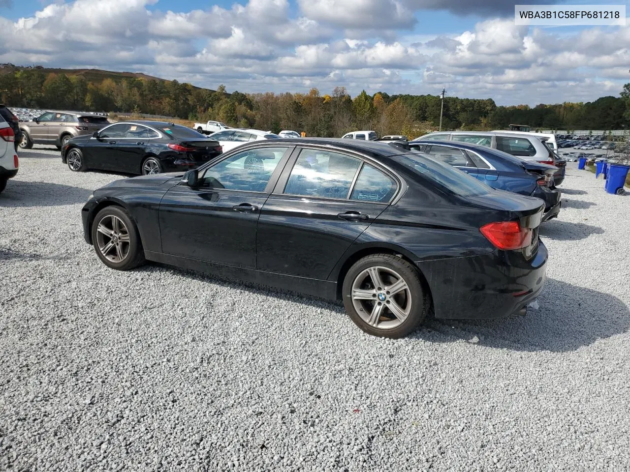 2015 BMW 320 I VIN: WBA3B1C58FP681218 Lot: 79884174