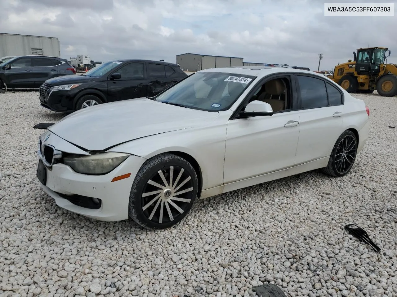 2015 BMW 328 I VIN: WBA3A5C53FF607303 Lot: 80047824