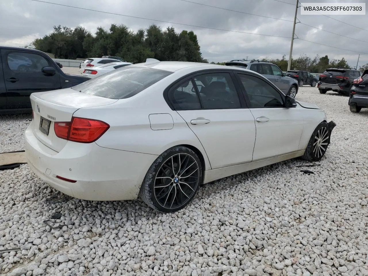 2015 BMW 328 I VIN: WBA3A5C53FF607303 Lot: 80047824