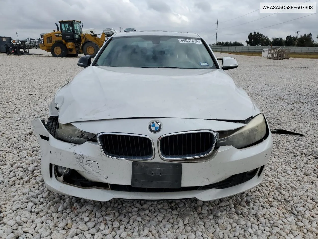 2015 BMW 328 I VIN: WBA3A5C53FF607303 Lot: 80047824