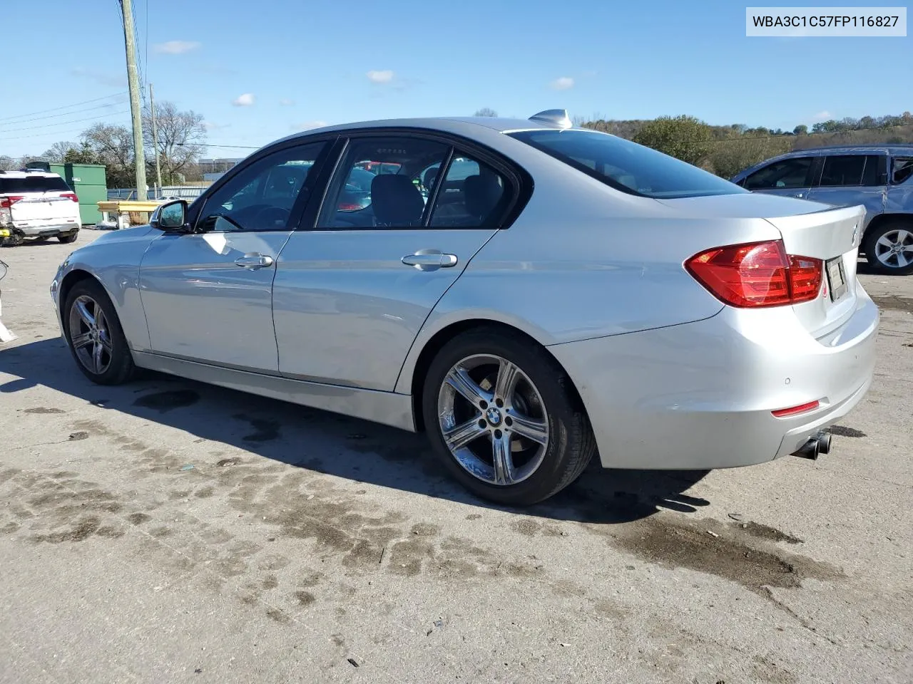 2015 BMW 328 I Sulev VIN: WBA3C1C57FP116827 Lot: 80169724