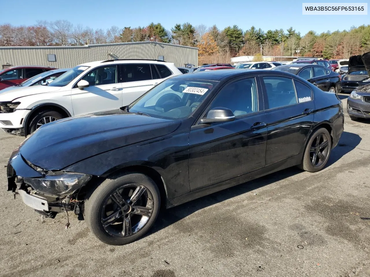 2015 BMW 328 Xi Sulev VIN: WBA3B5C56FP653165 Lot: 80302454