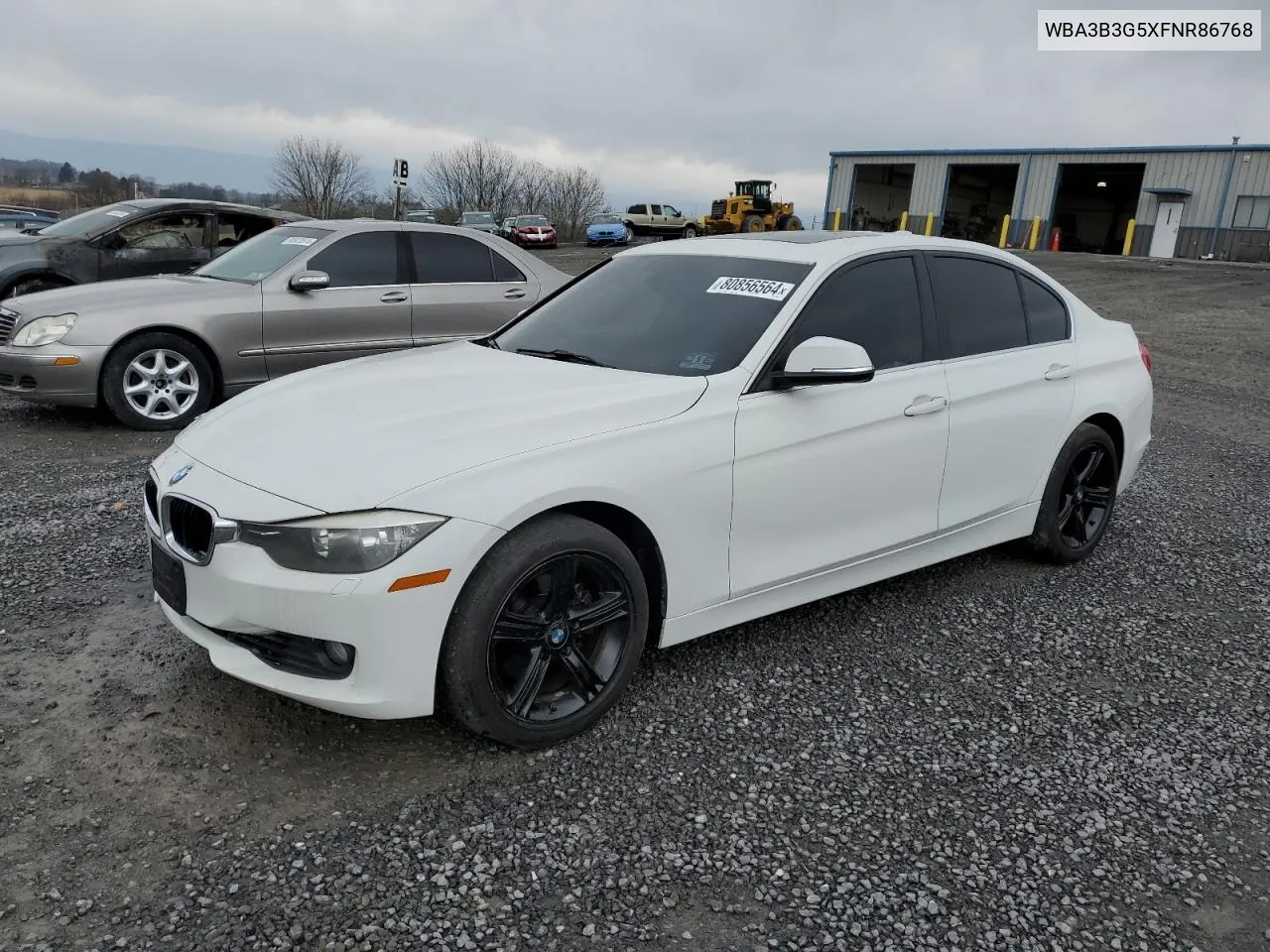 2015 BMW 328 Xi VIN: WBA3B3G5XFNR86768 Lot: 80856564