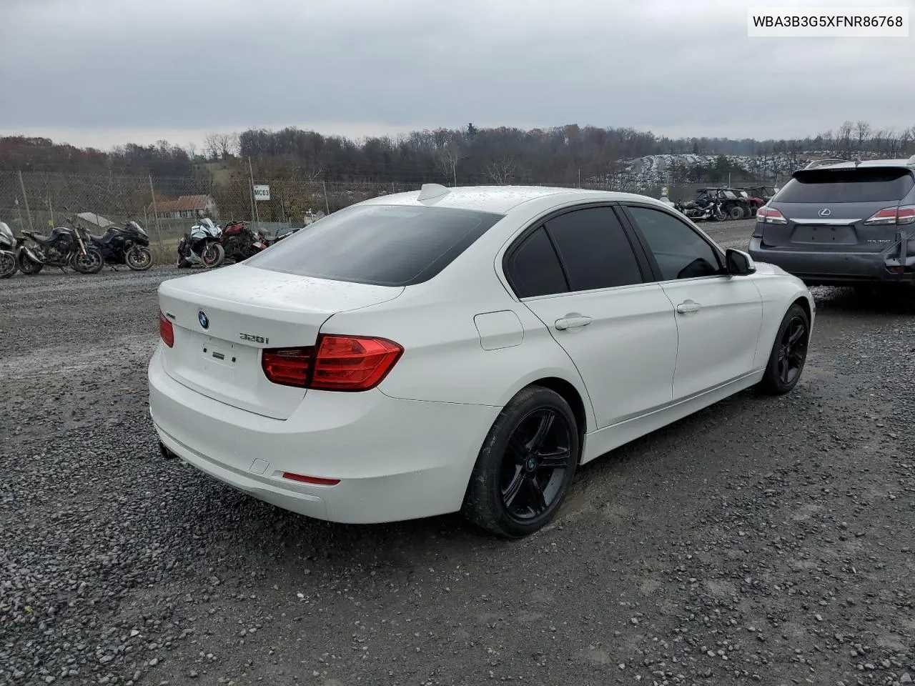 2015 BMW 328 Xi VIN: WBA3B3G5XFNR86768 Lot: 80856564