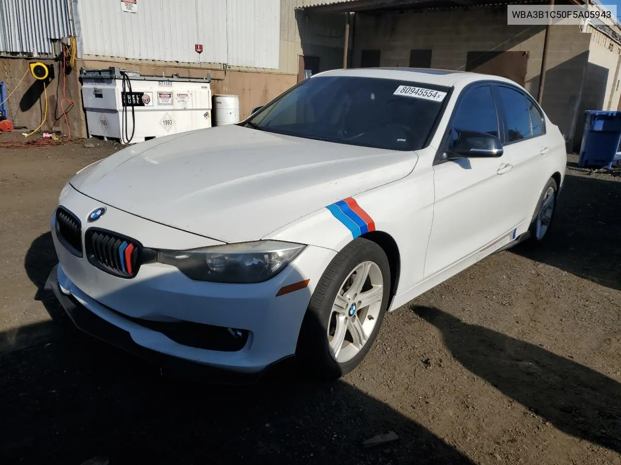 2015 BMW 320 I VIN: WBA3B1C50F5A05943 Lot: 80945554