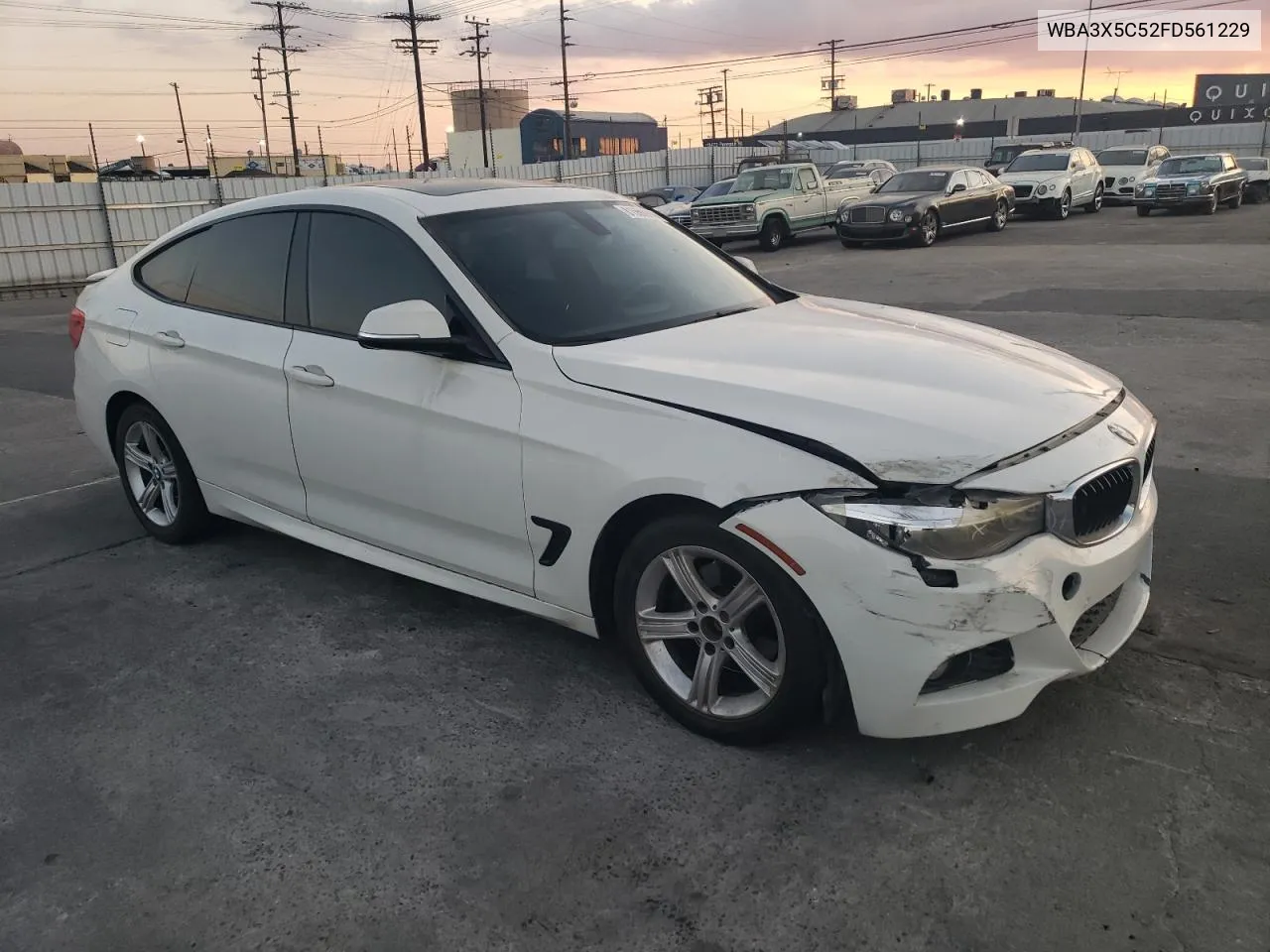 2015 BMW 328 Xigt VIN: WBA3X5C52FD561229 Lot: 81559674