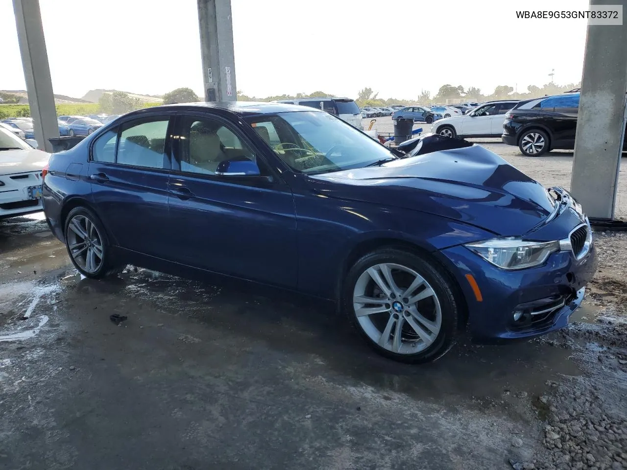 2016 BMW 328 I Sulev VIN: WBA8E9G53GNT83372 Lot: 40670044