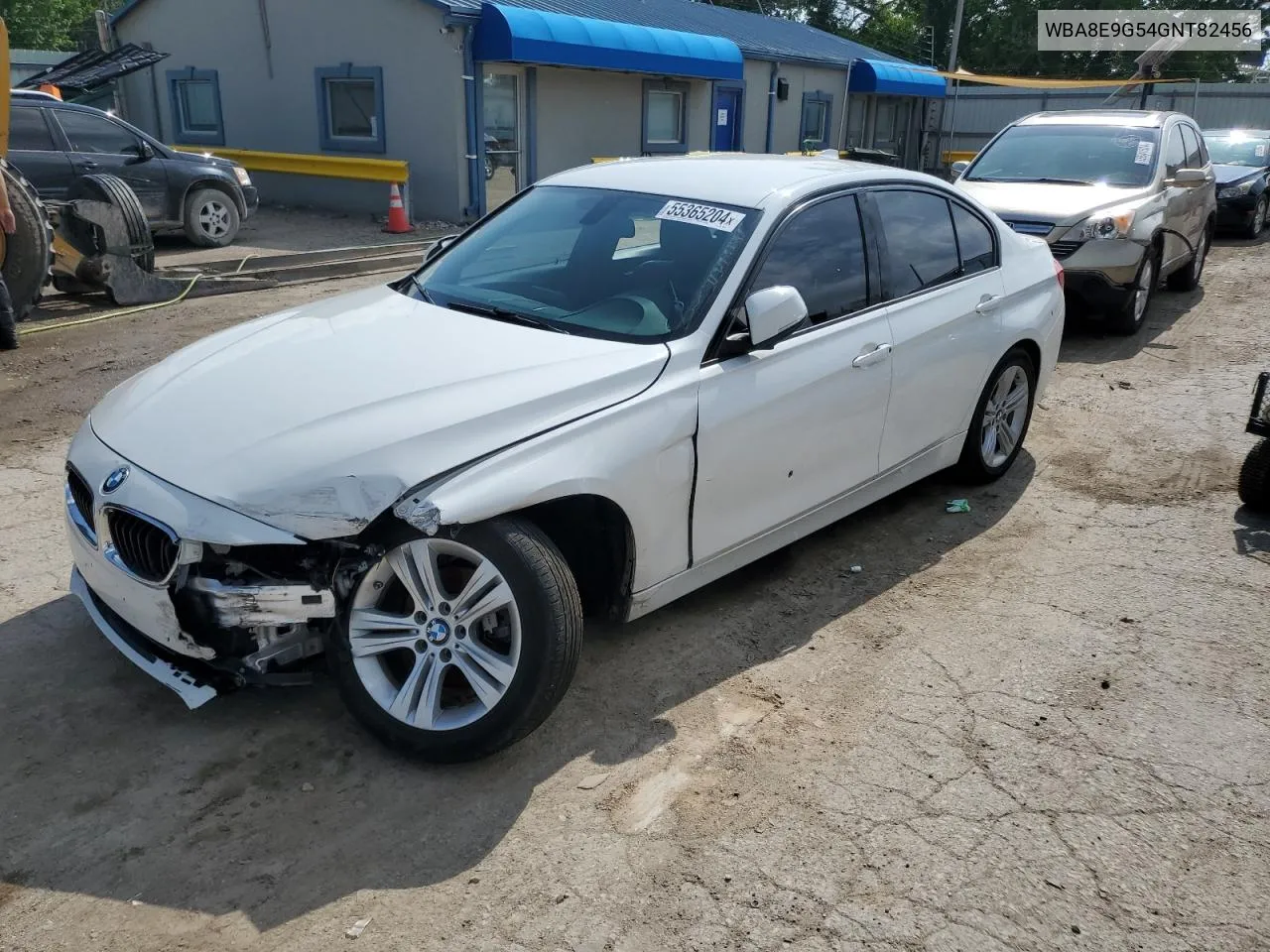 2016 BMW 328 I Sulev VIN: WBA8E9G54GNT82456 Lot: 55365204