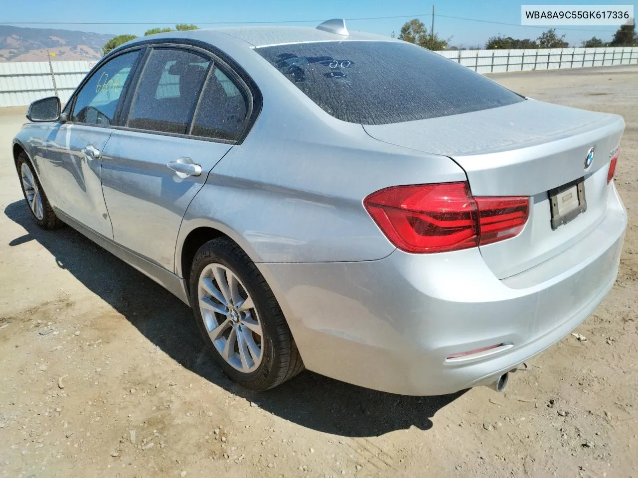 2016 BMW 320 I VIN: WBA8A9C55GK617336 Lot: 57050052