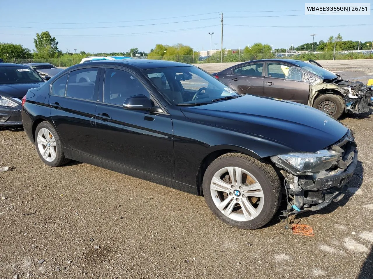 WBA8E3G55GNT26751 2016 BMW 328 Xi Sulev