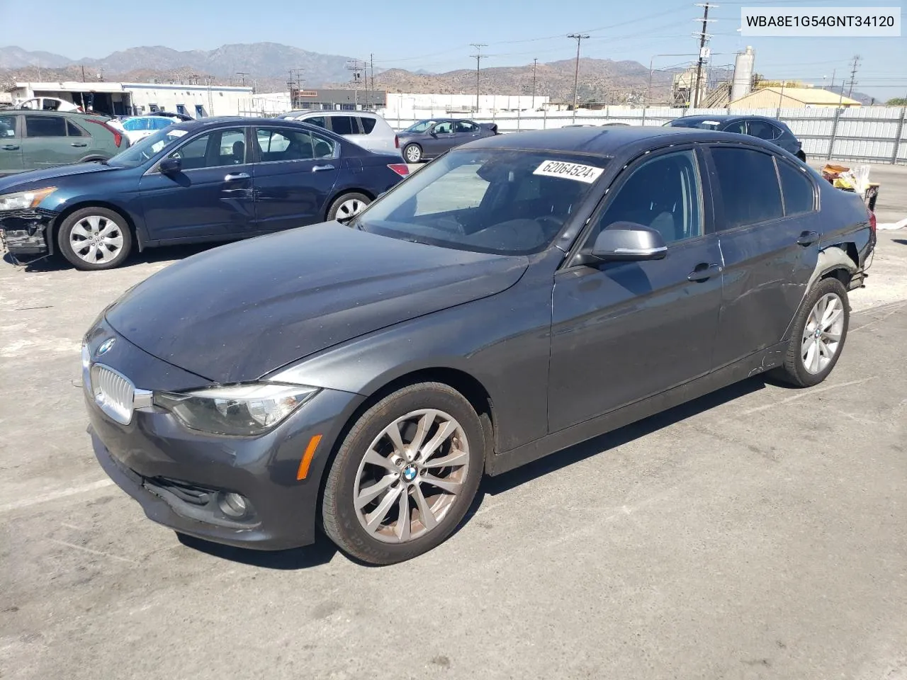 WBA8E1G54GNT34120 2016 BMW 320 I