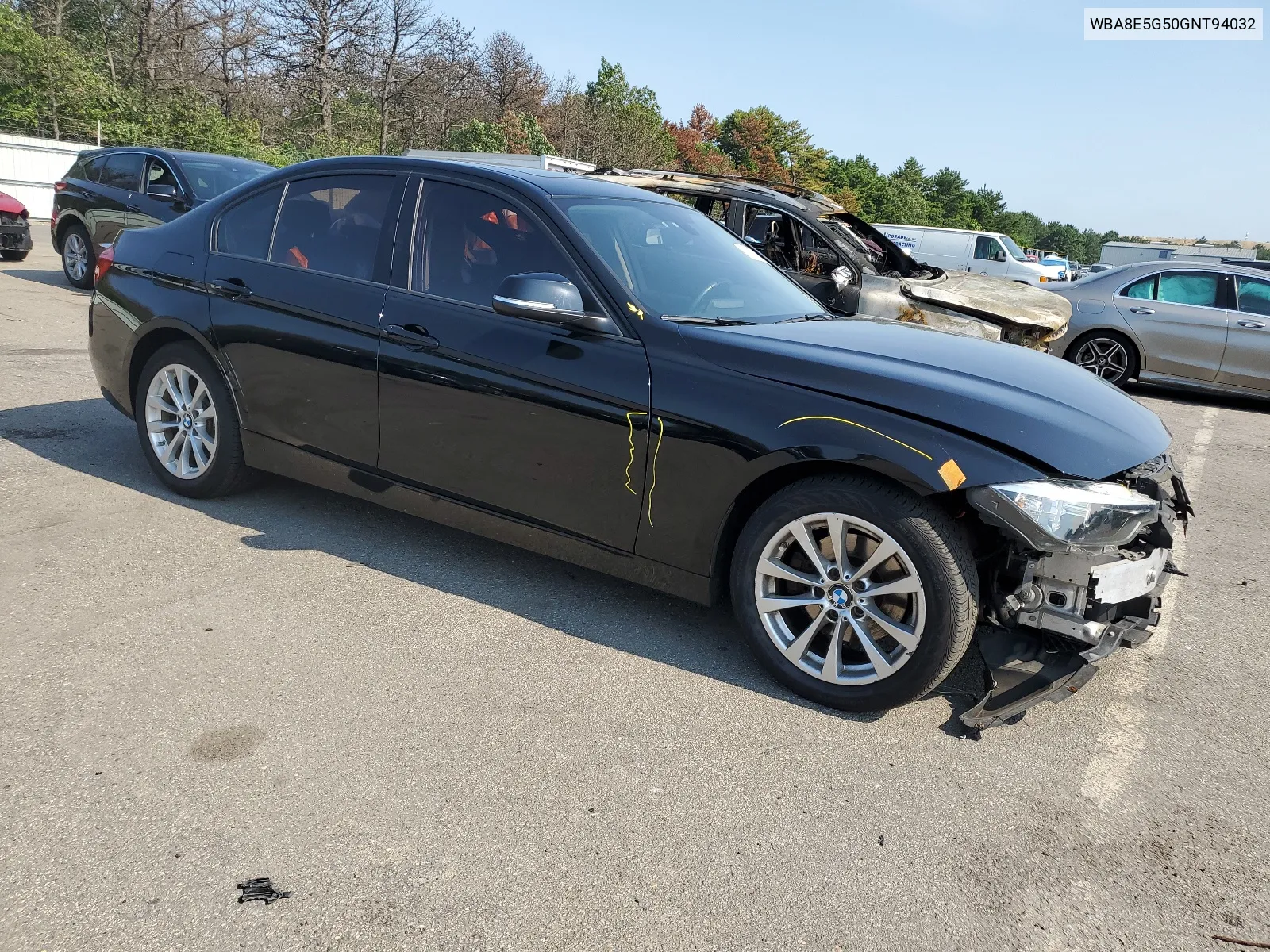 2016 BMW 320 Xi VIN: WBA8E5G50GNT94032 Lot: 63271464