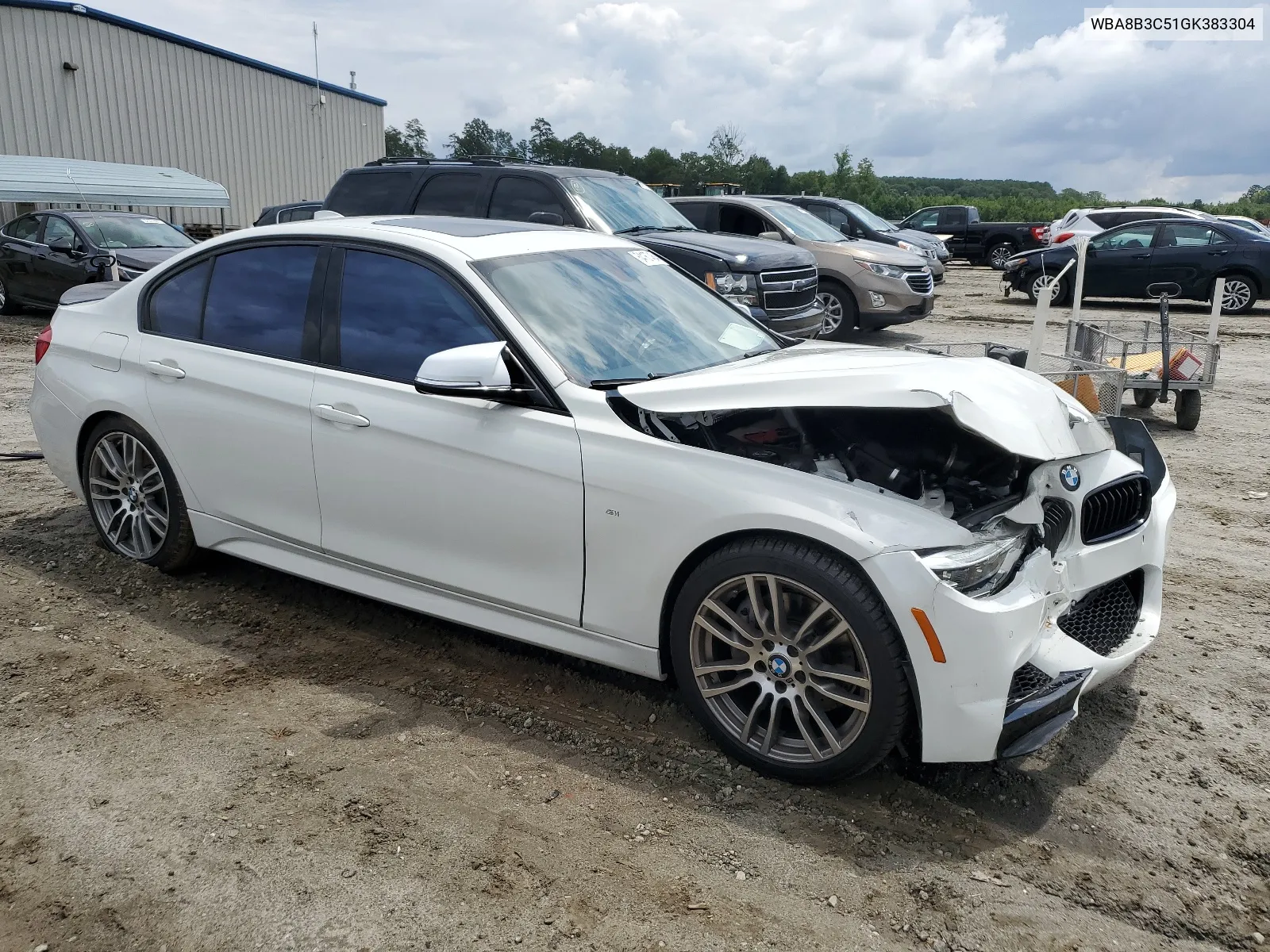 2016 BMW 340 I VIN: WBA8B3C51GK383304 Lot: 64167464