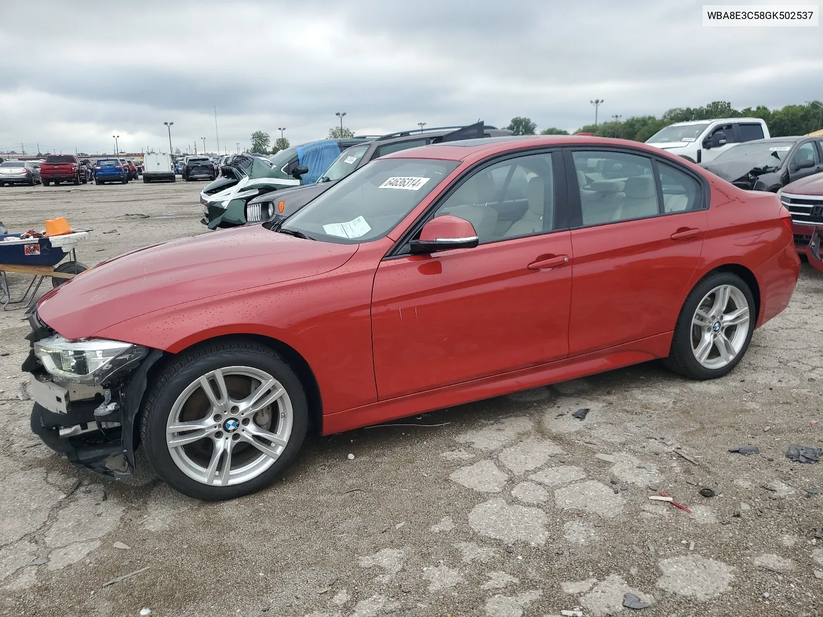 WBA8E3C58GK502537 2016 BMW 328 Xi Sulev