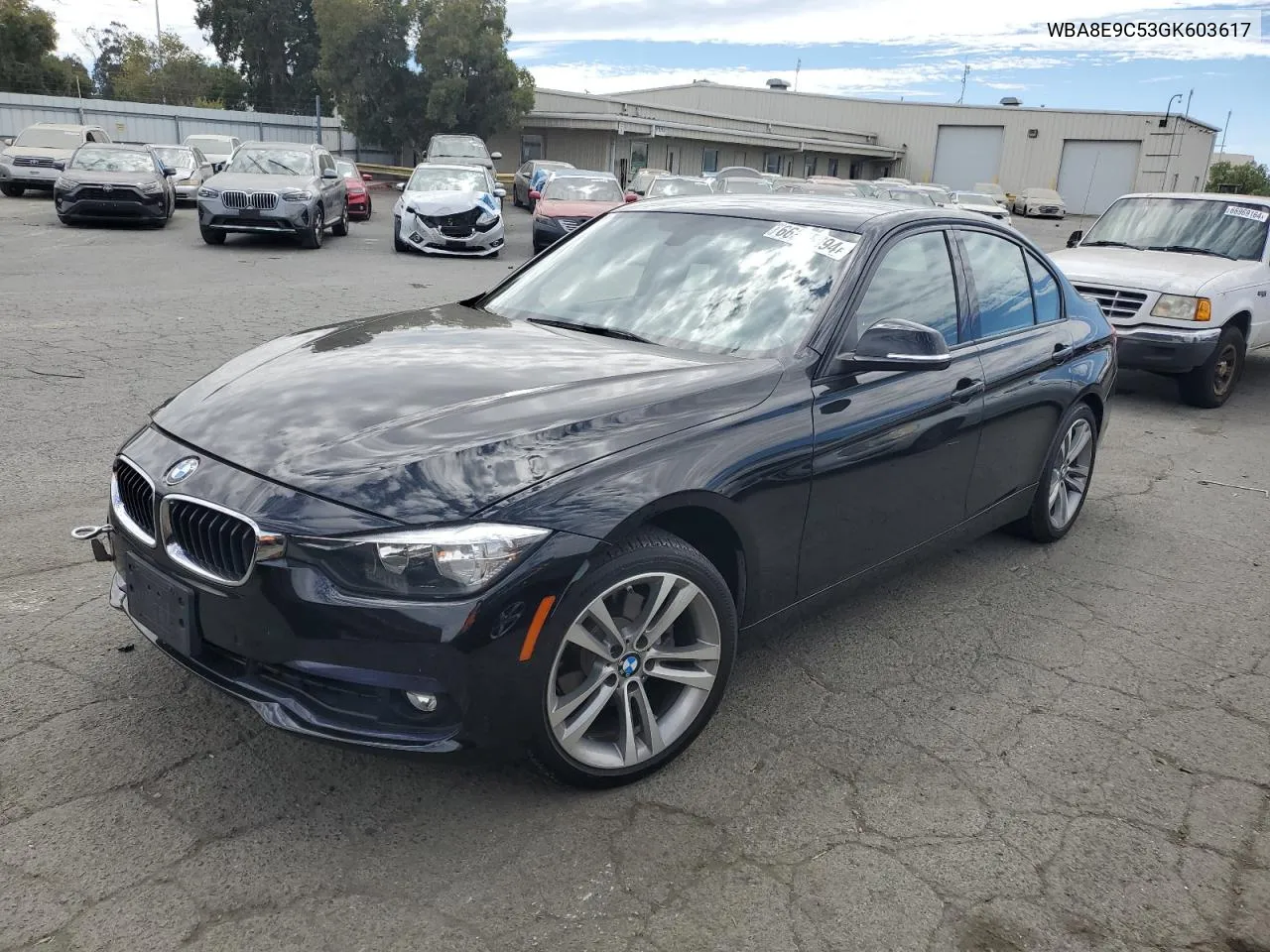 2016 BMW 328 I Sulev VIN: WBA8E9C53GK603617 Lot: 66815094