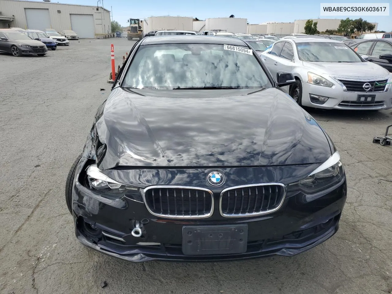 2016 BMW 328 I Sulev VIN: WBA8E9C53GK603617 Lot: 66815094