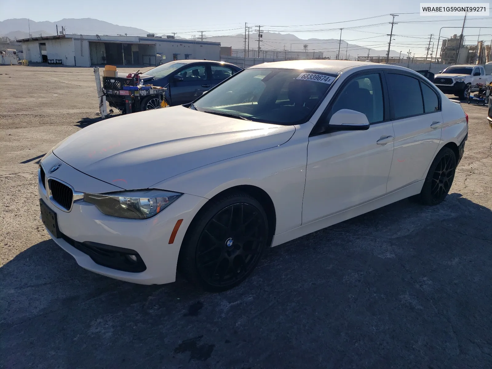 2016 BMW 320 I VIN: WBA8E1G59GNT99271 Lot: 68339674