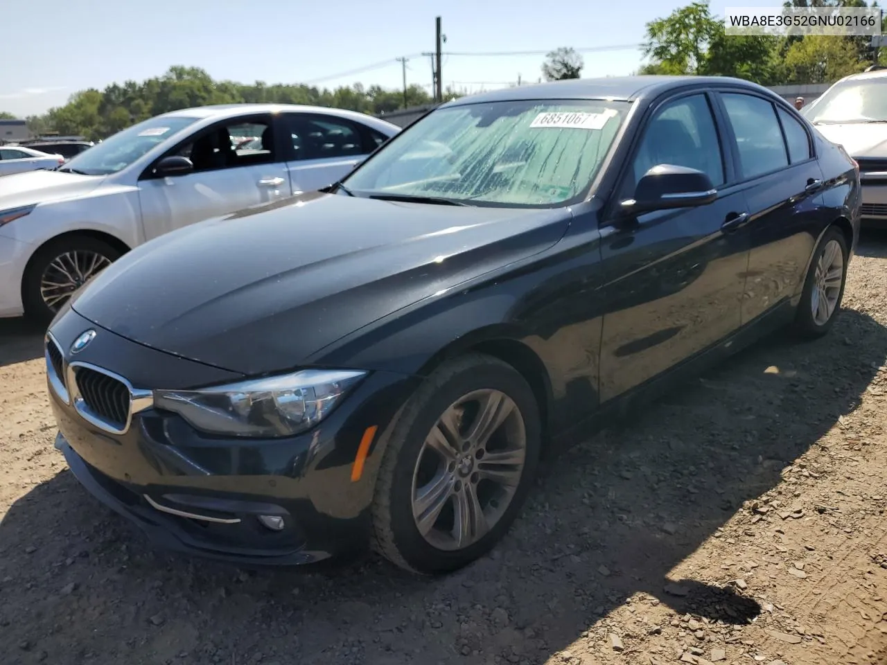 2016 BMW 328 Xi Sulev VIN: WBA8E3G52GNU02166 Lot: 68510674