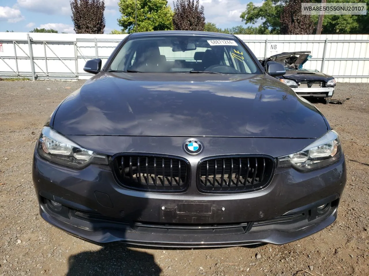 2016 BMW 320 Xi VIN: WBA8E5G55GNU20107 Lot: 68871244