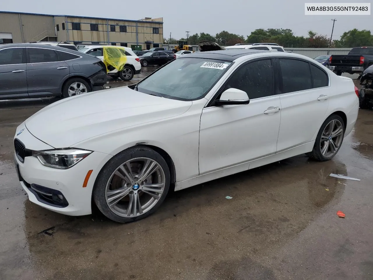 WBA8B3G55GNT92483 2016 BMW 340 I