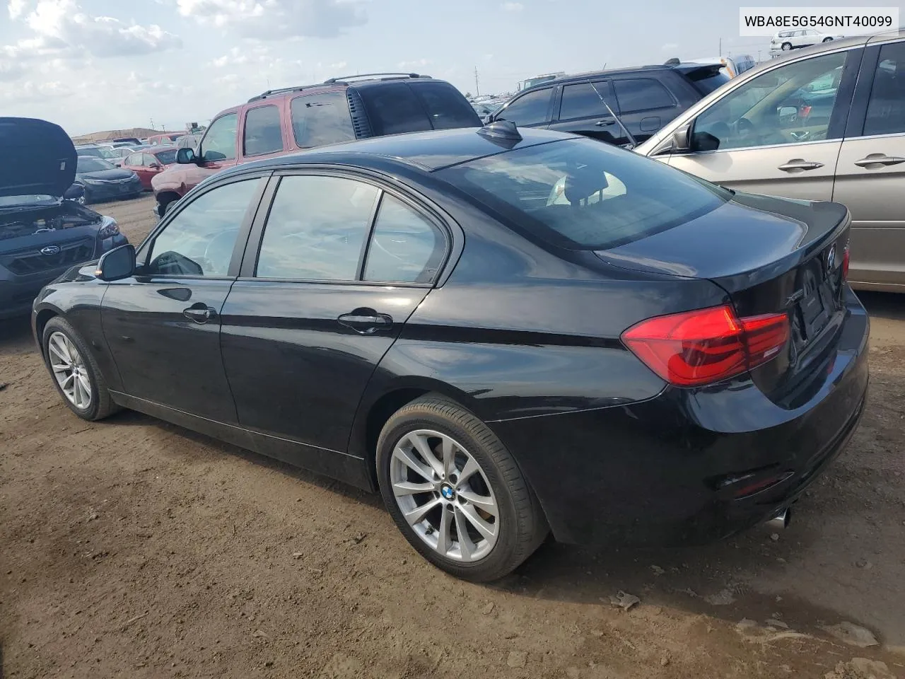 2016 BMW 320 Xi VIN: WBA8E5G54GNT40099 Lot: 70269784