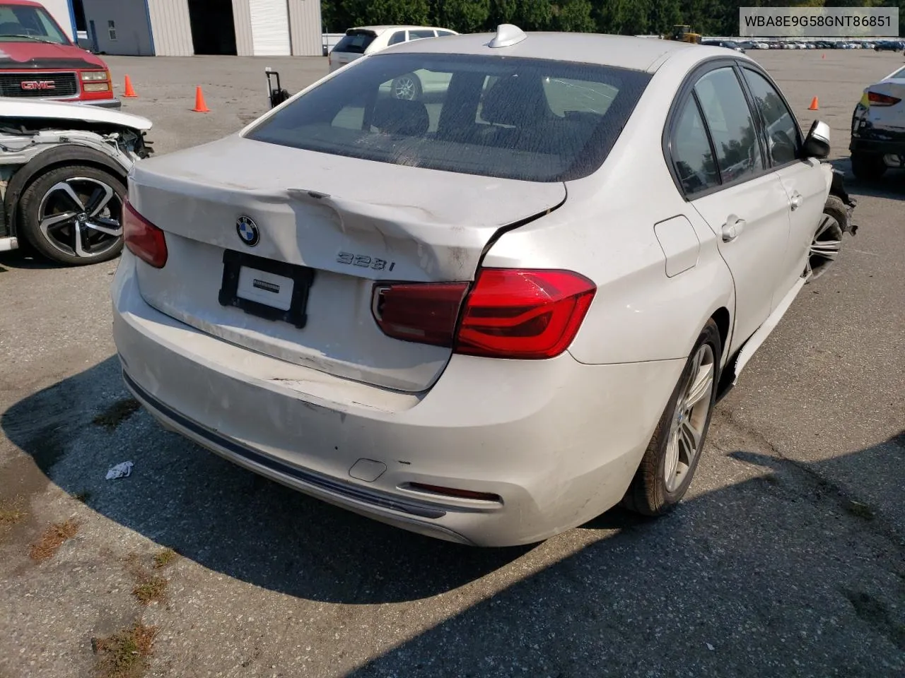 2016 BMW 328 I Sulev VIN: WBA8E9G58GNT86851 Lot: 70344434