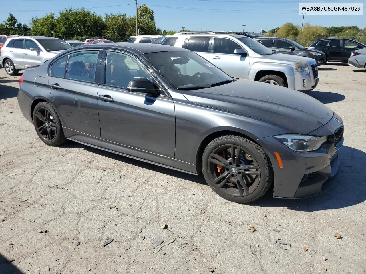 2016 BMW 340 Xi VIN: WBA8B7C50GK487029 Lot: 71130344