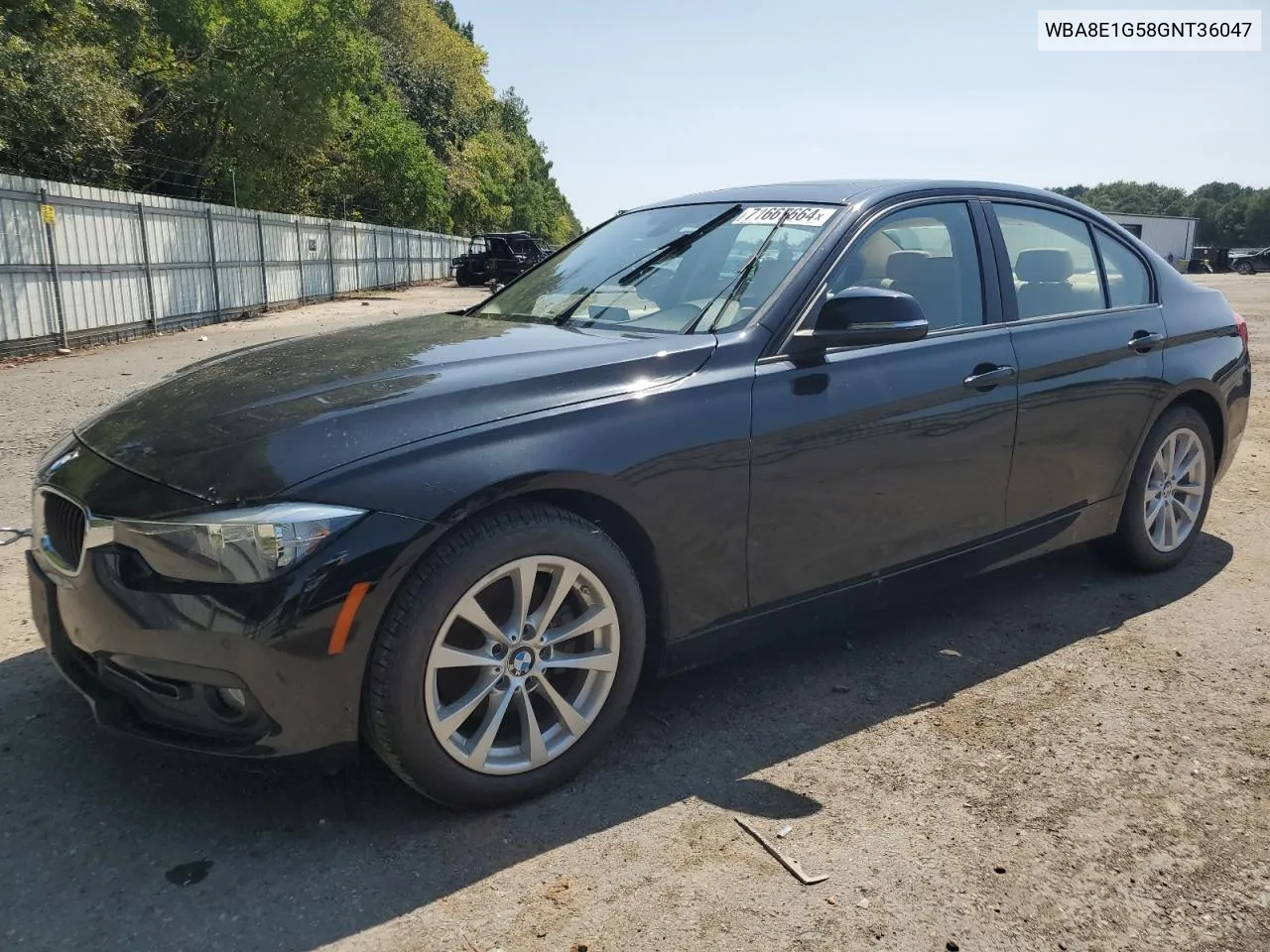 2016 BMW 320 I VIN: WBA8E1G58GNT36047 Lot: 71667664