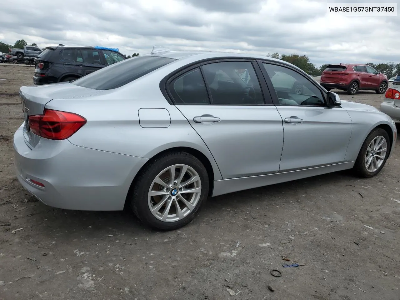 2016 BMW 320 I VIN: WBA8E1G57GNT37450 Lot: 72140604