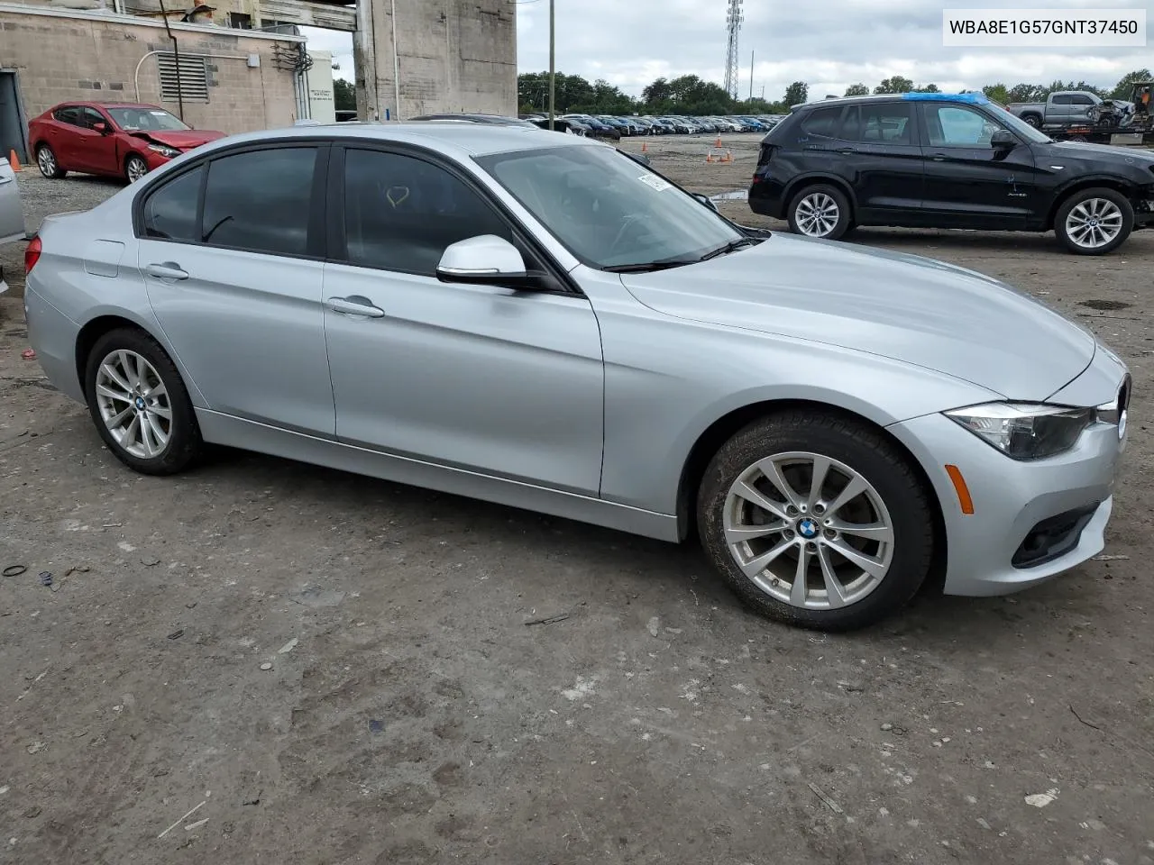 2016 BMW 320 I VIN: WBA8E1G57GNT37450 Lot: 72140604