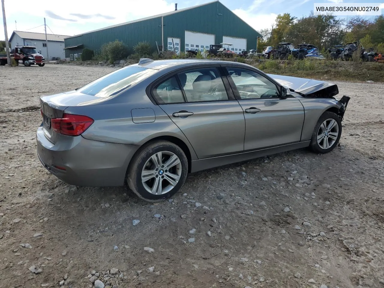 2016 BMW 328 Xi Sulev VIN: WBA8E3G54GNU02749 Lot: 73407504