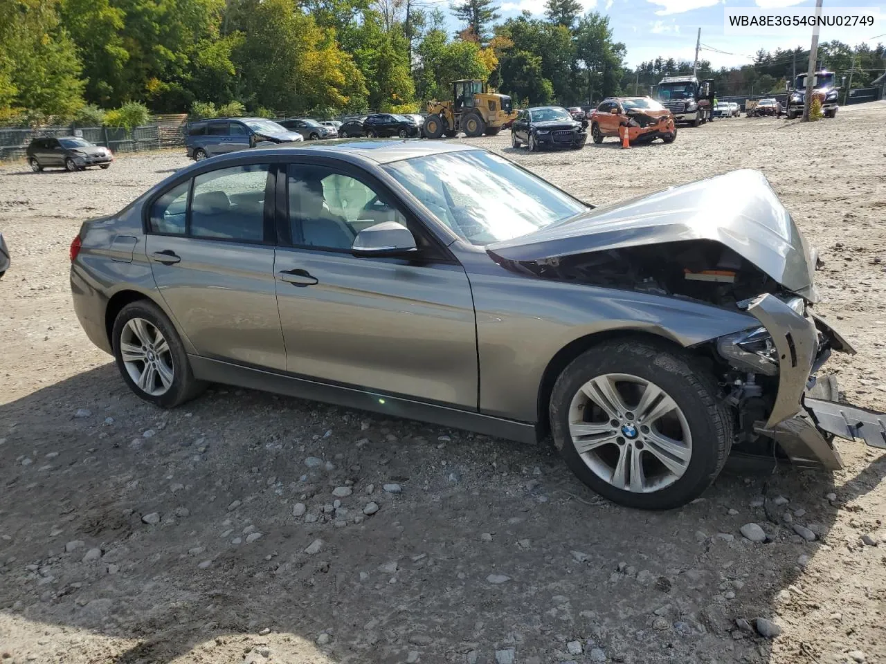 2016 BMW 328 Xi Sulev VIN: WBA8E3G54GNU02749 Lot: 73407504