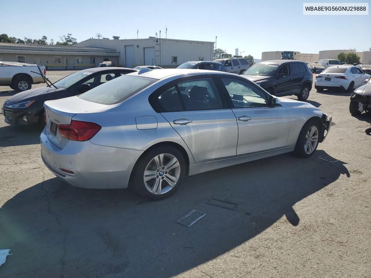 2016 BMW 328 I Sulev VIN: WBA8E9G56GNU29888 Lot: 73533534